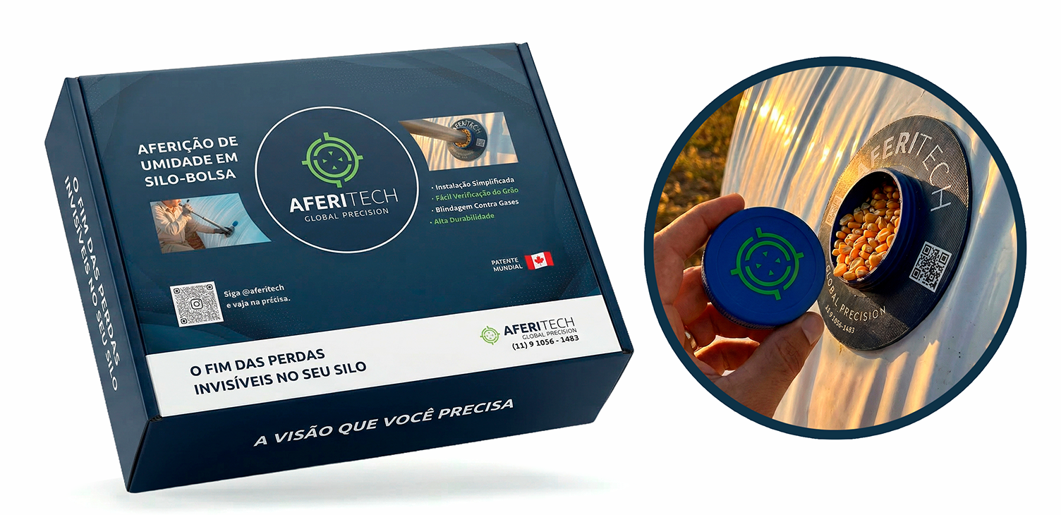 Embalagem do dispositivo Aferitech