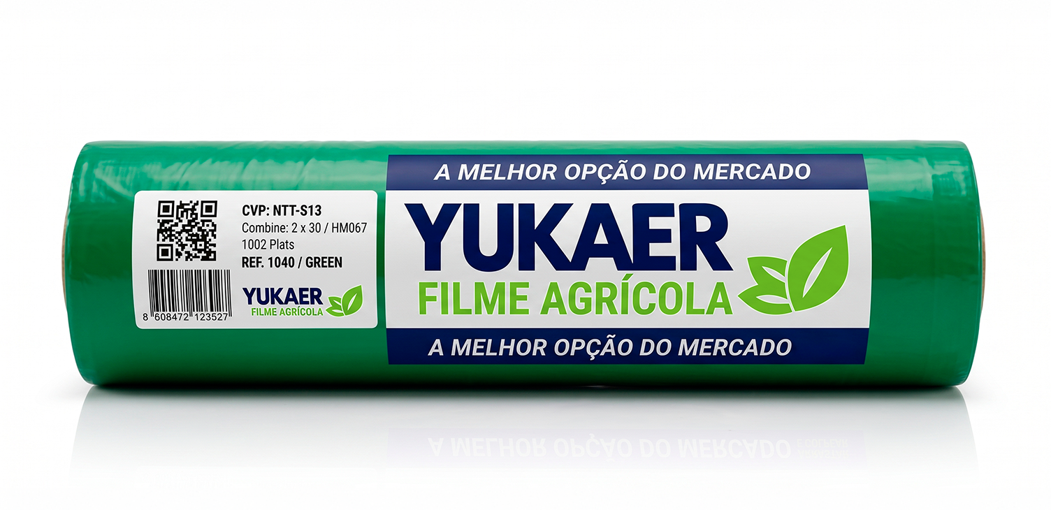 Rolo de filme agrícola Yukaer com embalagem