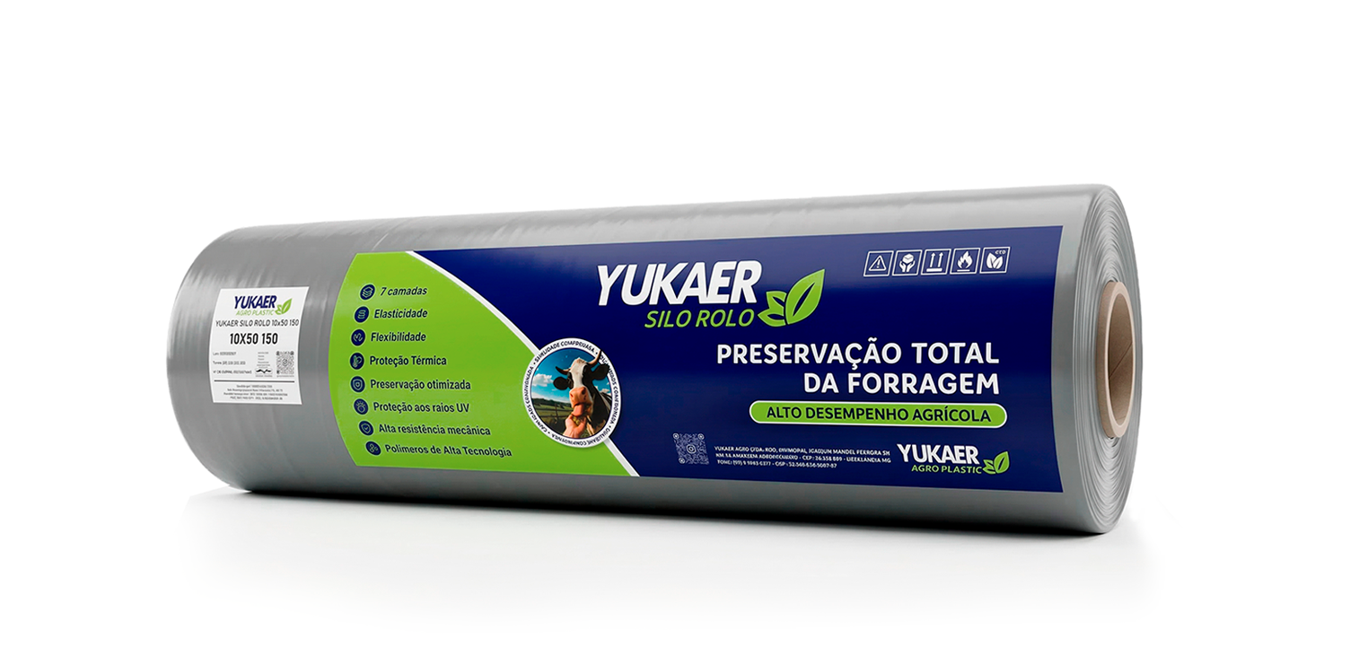 Rolo de lona Yukaer Silo Rolo com embalagem